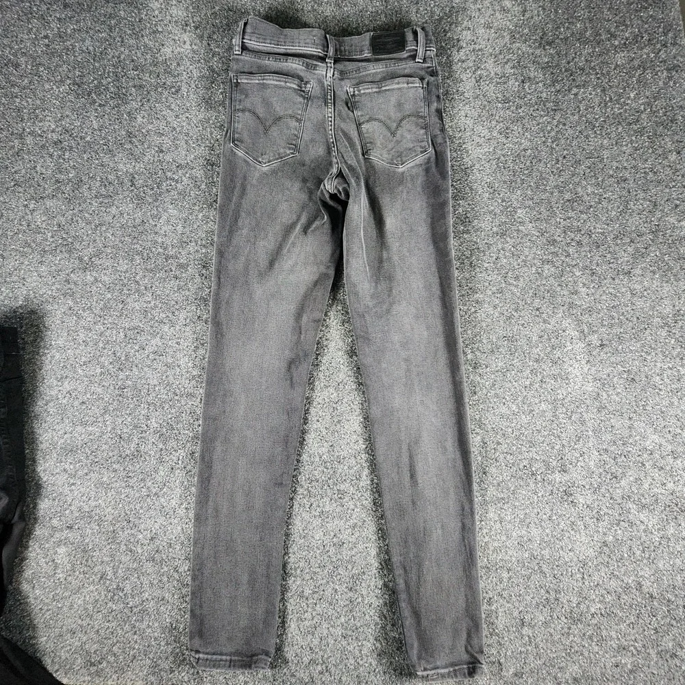 Lot 3 Levi's Jeans 1 720‎ & 2 710 Skinny Fit Women's Size 26/27 Black Gray